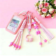 IVE Card Holder Pendant Bag Charm