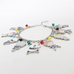 Cartoon Anime Alloy Bracelet