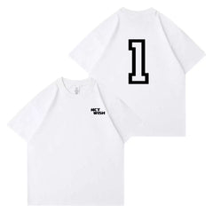 NCTWISH Number Print Short-sleeved T-shirt