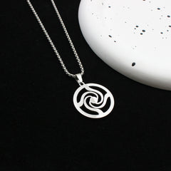 Creative Anime Logo Pendant Necklace