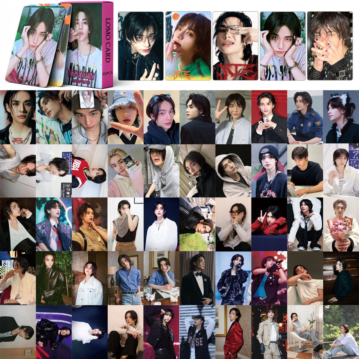 KPOP ATE HyunJin Cards Collection