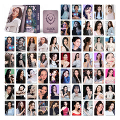 92PCS JISOO Single CLICK Photo Card Sticker