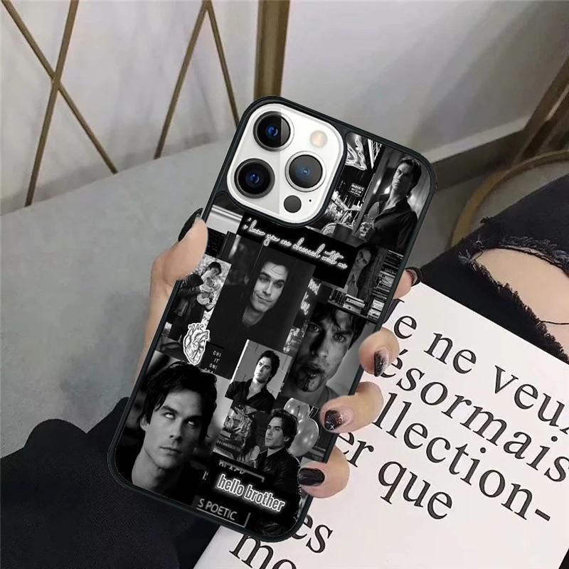 Damon Salvatore Soft IPhone Case