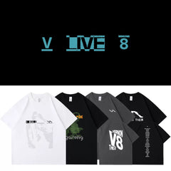 SVT V8 Graphic Short-sleeved T-shirt
