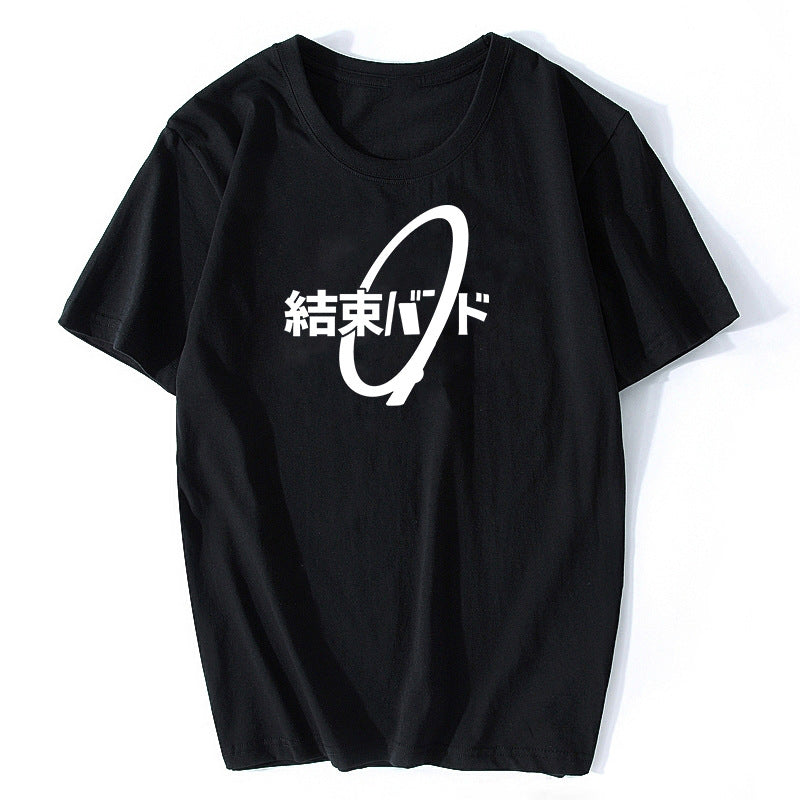 Cool Rock Band Cosplay Round Neck T-shirt