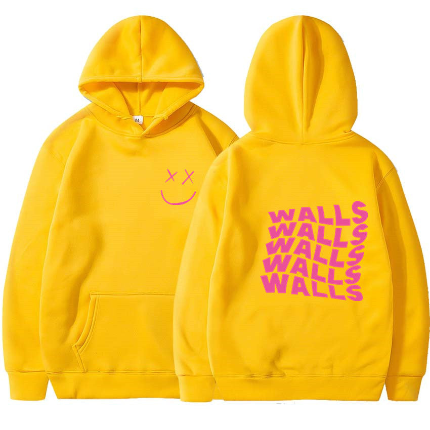 Unisex Louis Walls Printed Casual Hoodie