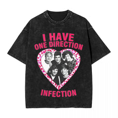 This Is Us One 1D Direction Fan Made Vintage Washed T-Shirt