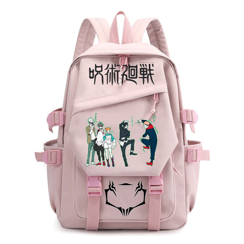 Casual Anime Pattern Printed Backpack