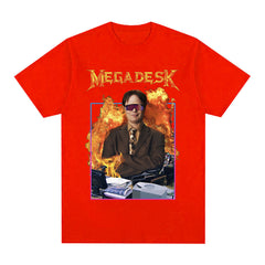 Dwight Schrute Megadesk Printed Tee