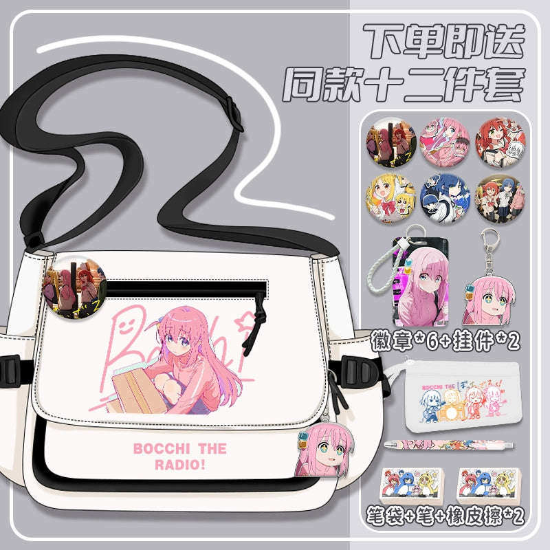 Cute Anime Crossbody Shoulder Backpack