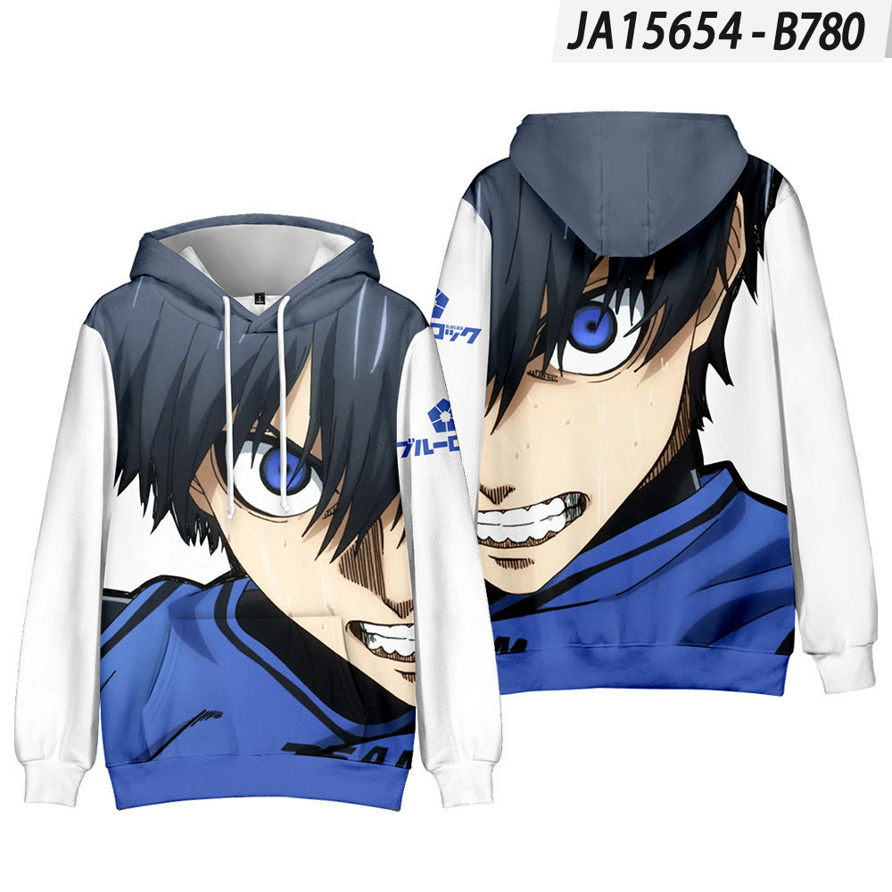 Trendy Anime Digital Print Cosplay Hoodie