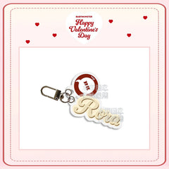 BM Valentine's Day Acrylic Keychain Pendant