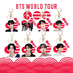 BANGTAN WORLD TOUR JK V Acrylic Keychain