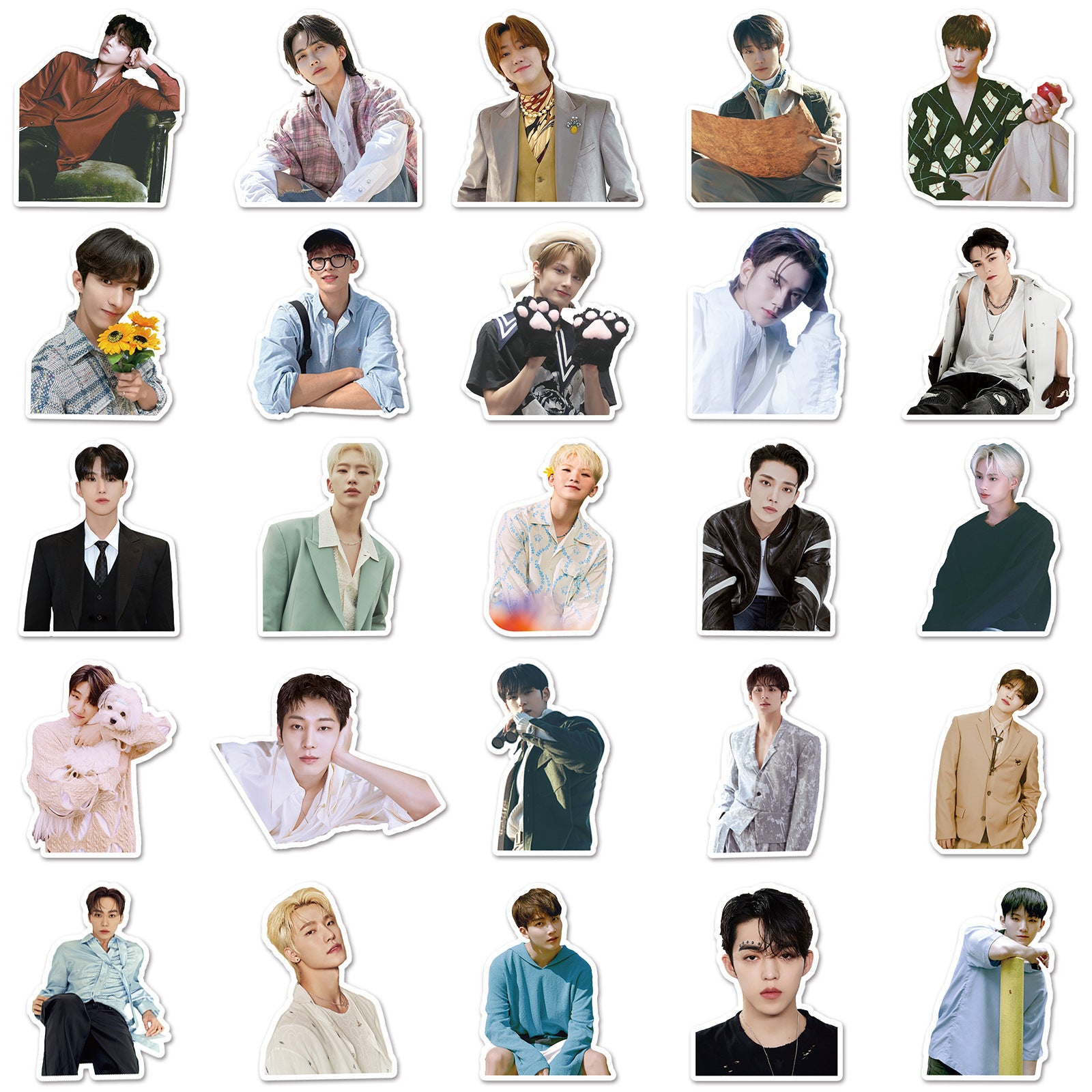 50 Kpop Graffiti Stickers