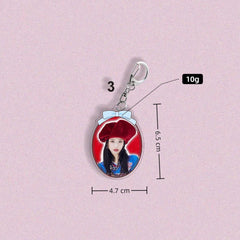 KPOP HOT SAUCE Pendant Keychain Set