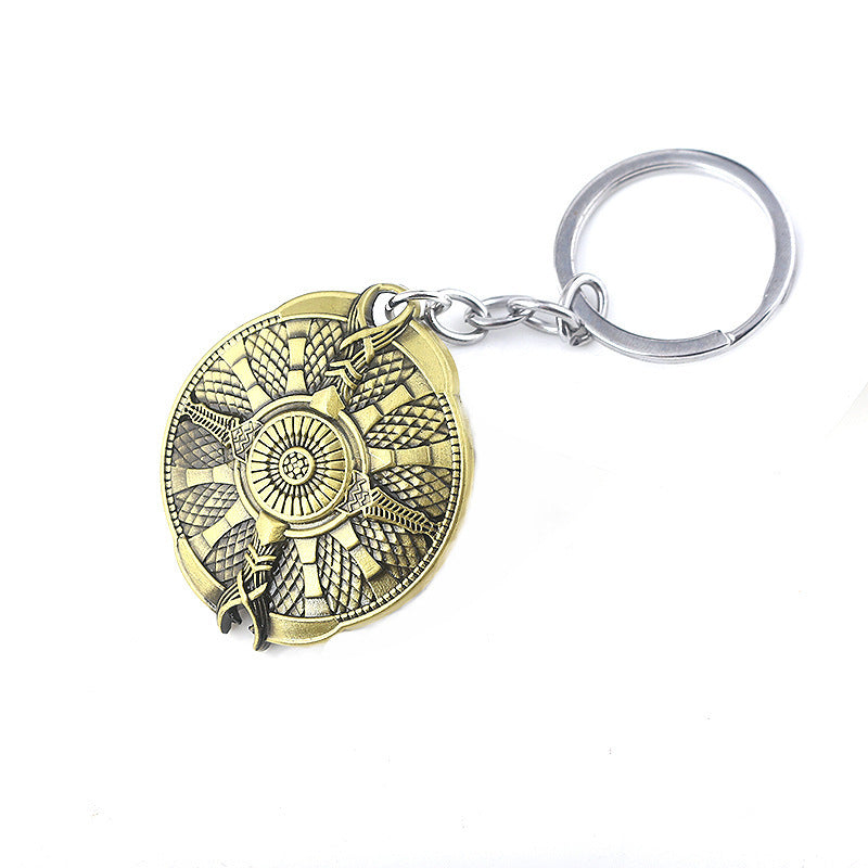 Game Blade Keychain Pendant