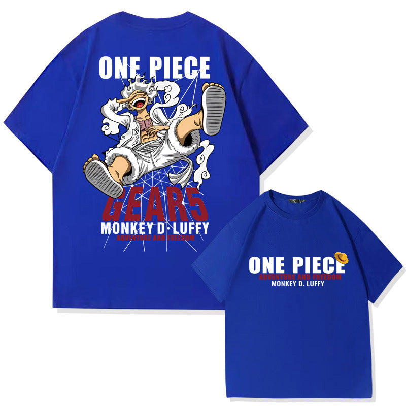 Luffy Cotton Short-sleeved T-shirt