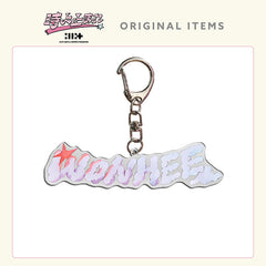 YUNAH MINJU Name Tag Keychain