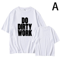 KPOP Album DirtyWork Short-sleeved T-shirt