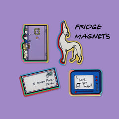 Friends Acrylic Refrigerator Sticker