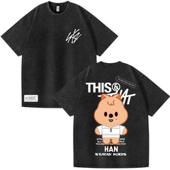Vintage SKZ THIS & THAT Wash T-shirt