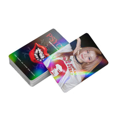 124pcs BM PSYCHO Flash Photocard Stickers