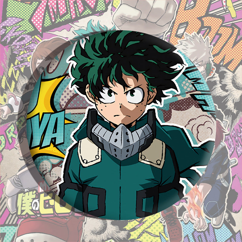 Cool Anime Badge Pin