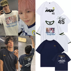 EUNSEOK WONBIN SUNGCHAN Cotton Short-sleeved T-shirt