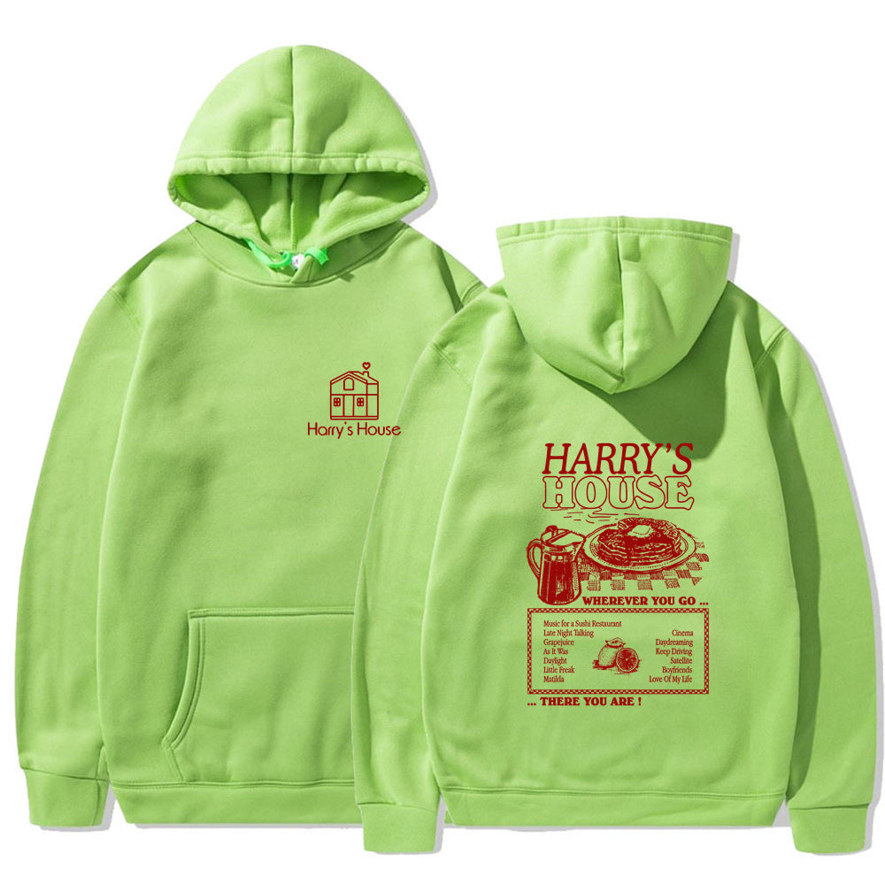 Unisex Harry's House Printed Relaxed Hoodie