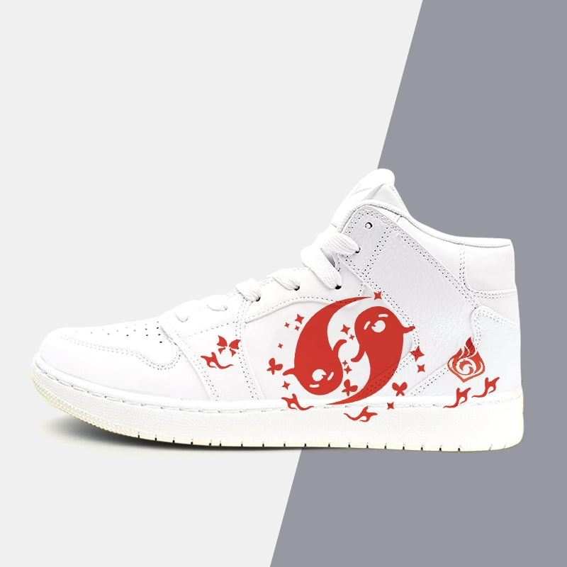 Cool Game Graffiti Printed Casual Board Shoes