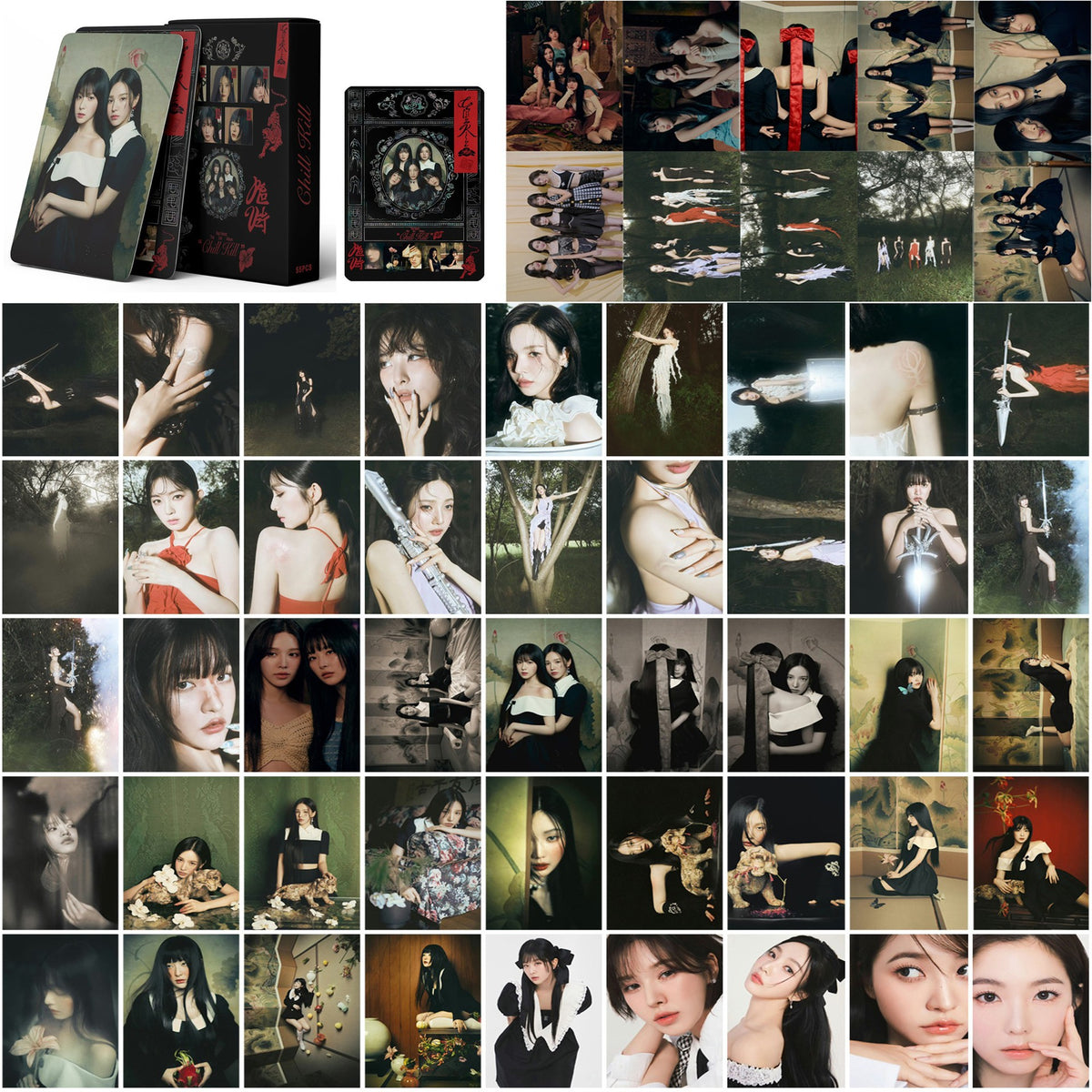 55PCS RV Chill Kill Photocard