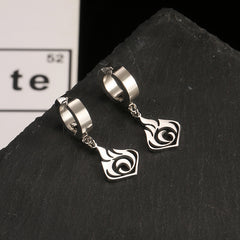 Seven Elements Stainless Steel Earrings