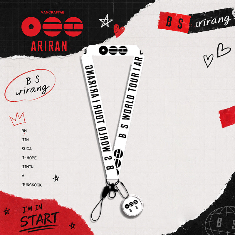 "ARIRANG" World Tour Phone Rope Lanyard