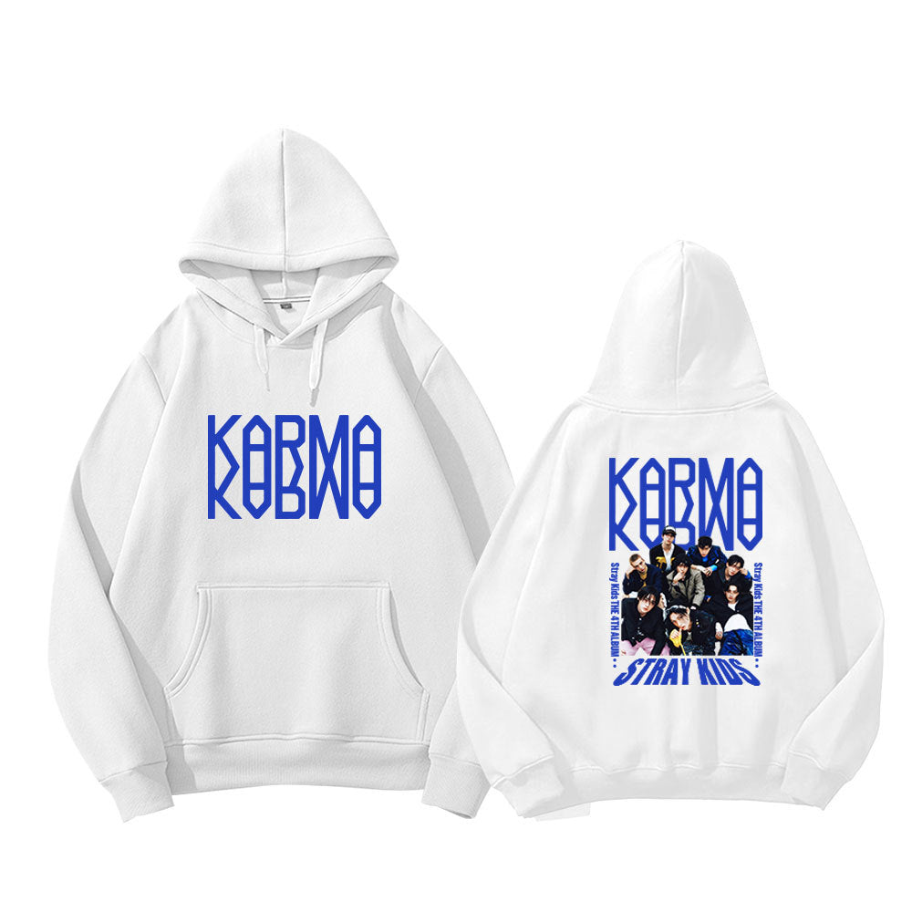 KPOP Album Karma Poster Tour Hoodie Jacket