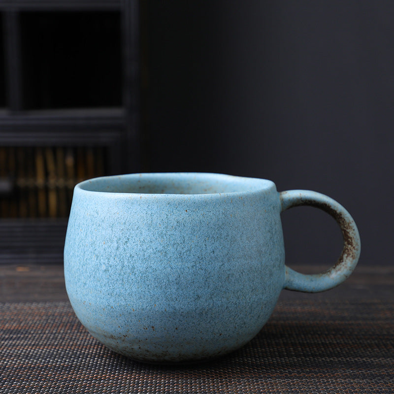 Retro Ceramic Irregular Pottery Mug