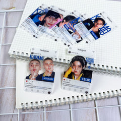 KPOP Album KARMA Transparent Pvc Card Collection