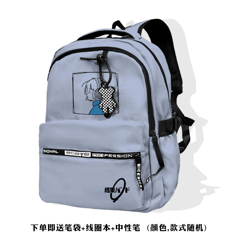 Chic Anime Backpack Outdoor Schoolbag