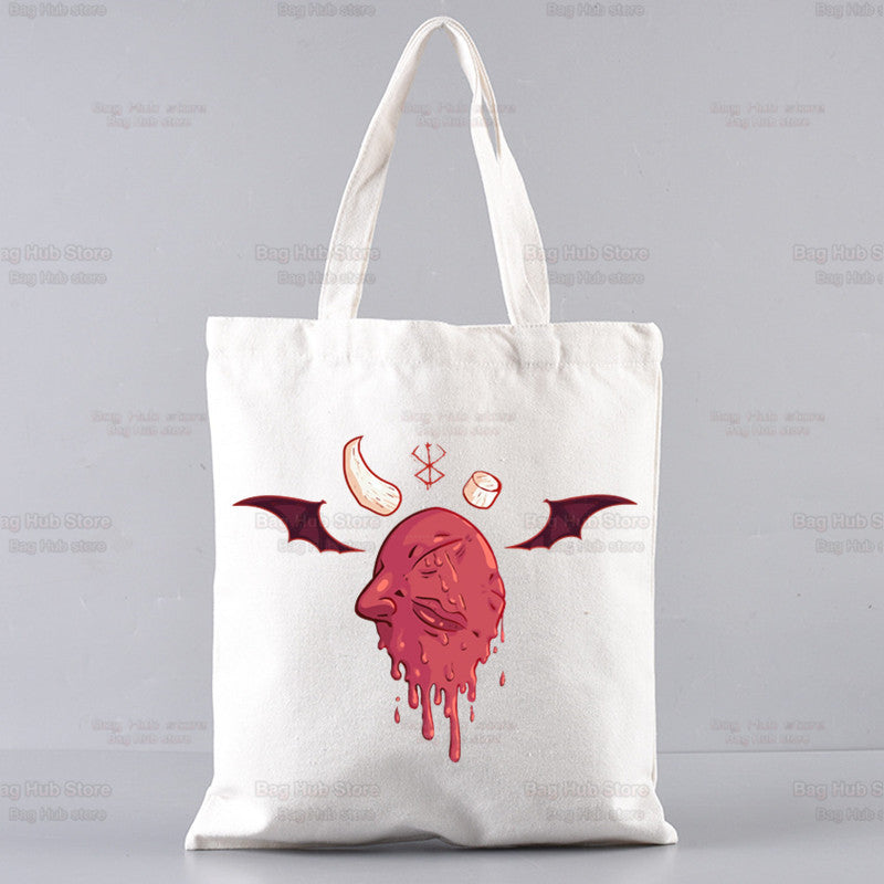 Guts Anime Printed Canvas Tote Bag