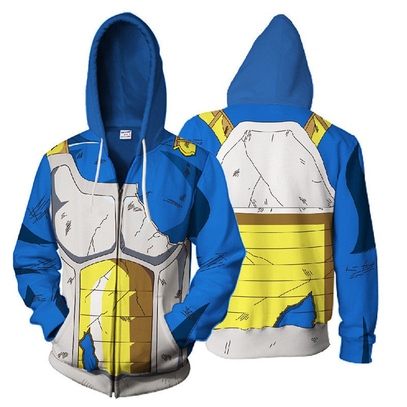 Trendy Goku Anime 3D Printed Cosplay Hoodie