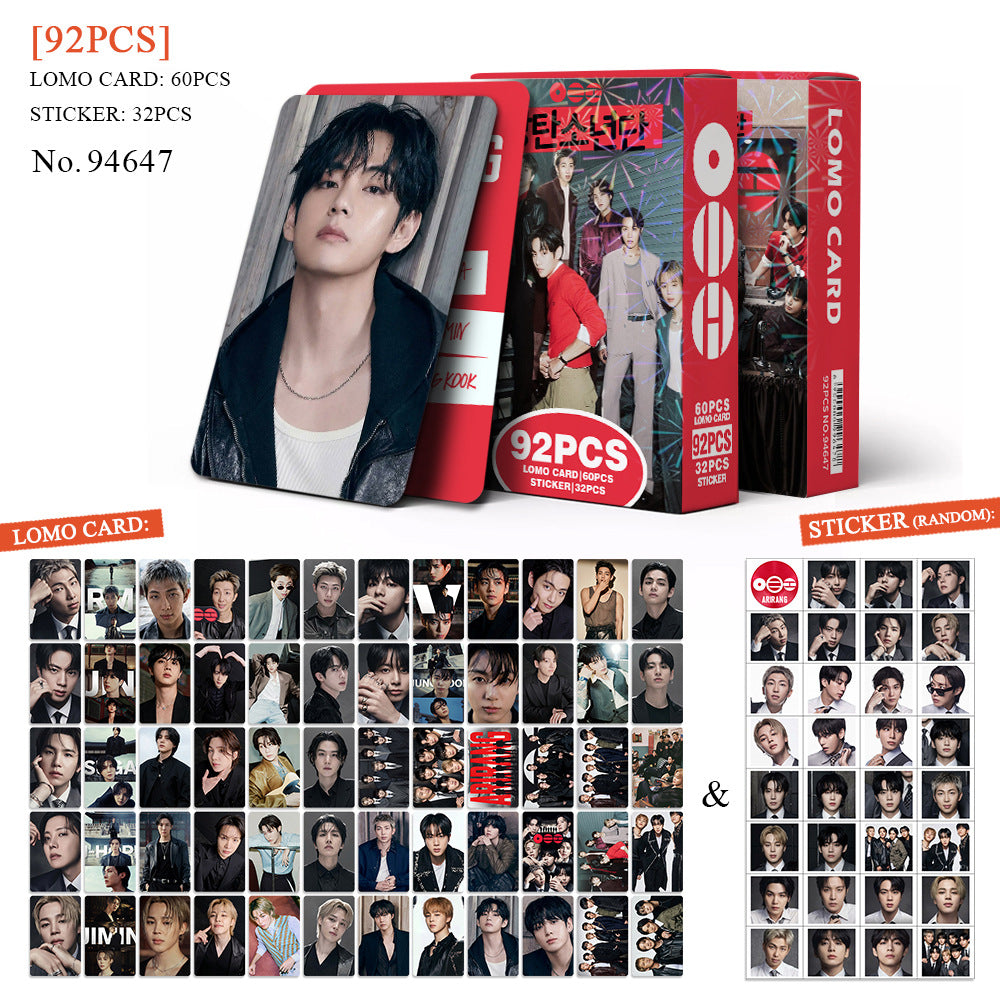 92PCS ARIRANG Album Photocard Stickers