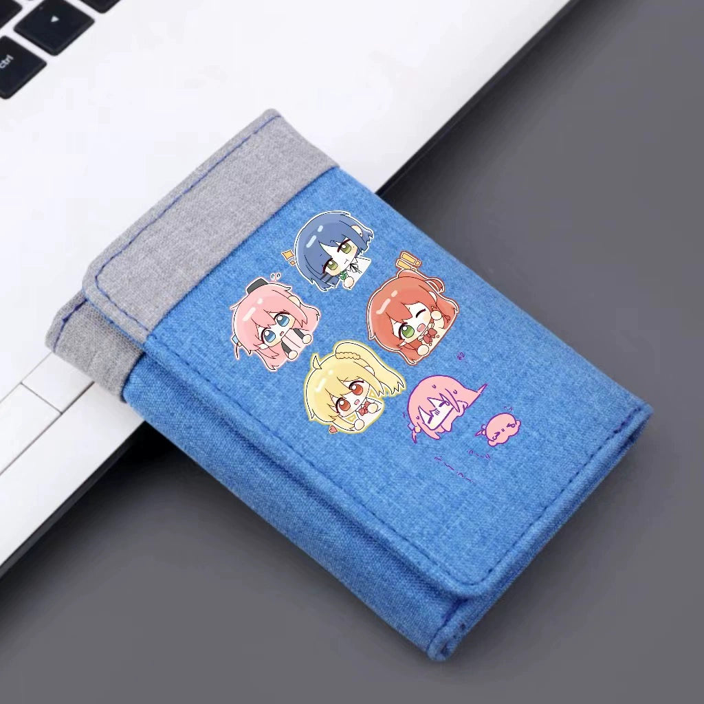 Anime Short Folding Wallet