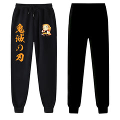 Unisex Casual Anime Graphic Loose Sweatpants