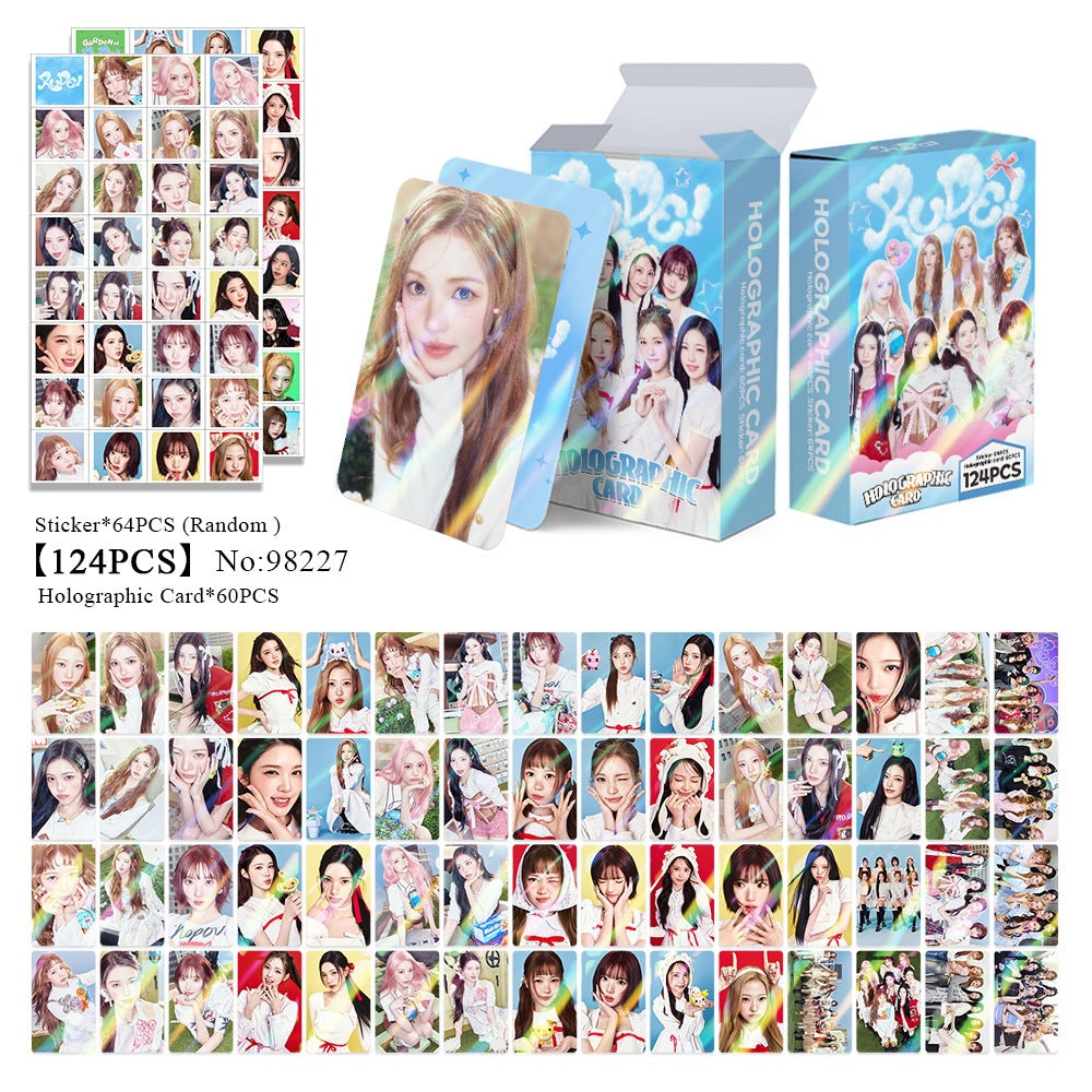 124PCS H2H Album RUDE! Photocard Stickers