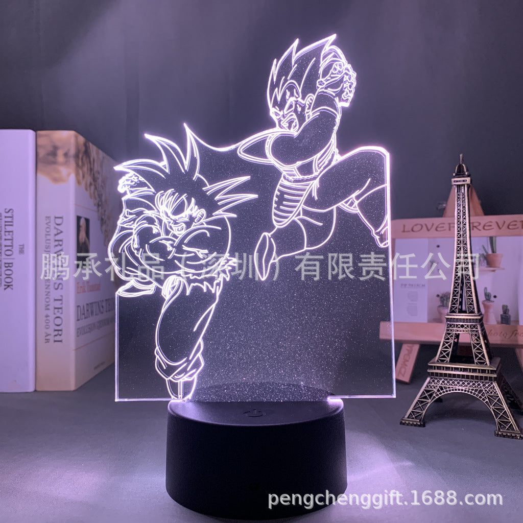 Goku Vegeta LED Night Light