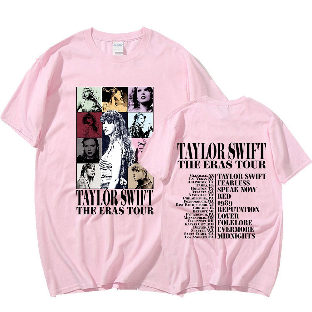 Casual Taylor Tour Printed Loose T-shirt