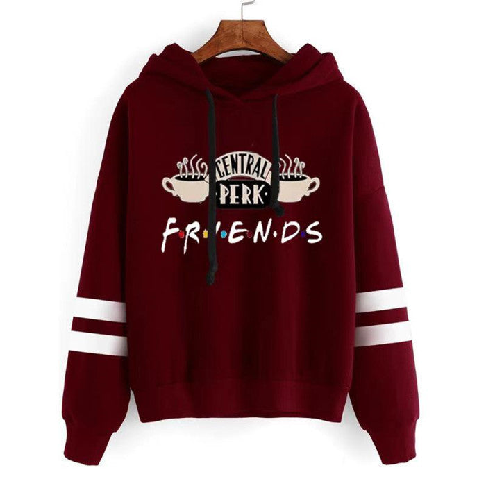 Casual Central Perk Friends Pullover Hoodie