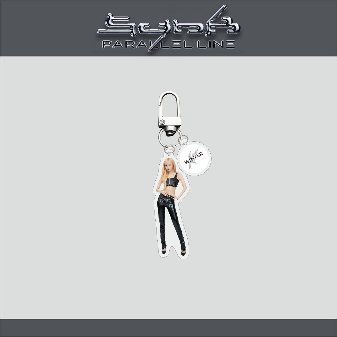 æ SYNK: PARALLEL LINE Acrylic Keyring