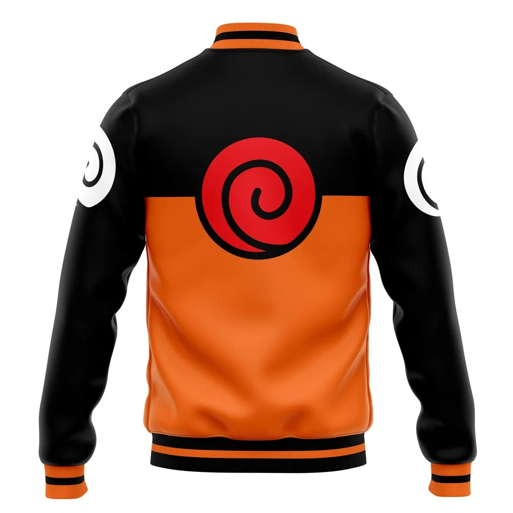 Trendy Anime 3D Printed Baseball Jacket