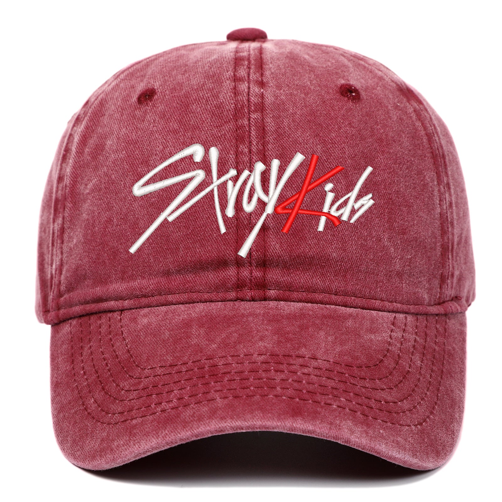 KPOP Logo Embroidered Baseball Cap