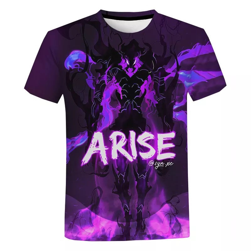 Men's Solo Leveling 3D Print T-shirt